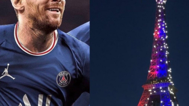 Lionel Messi pourrait être présenté mardi lors d'un méga événement qui se tiendra à la Tour Eiffel - Source : capture Sport 360