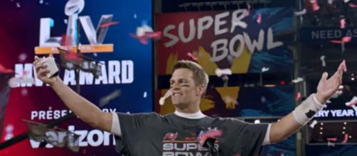 Brady steered the Bucs to a Super Bowl win last season (Image source: Tampa Bay Buccaneers/YouTube)
