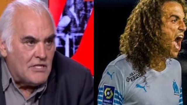 Gilles Favard d&eacute;truit Matteo Guendouzi sur le plateau de L'Equipe du Soir (Source : capture Youtube)