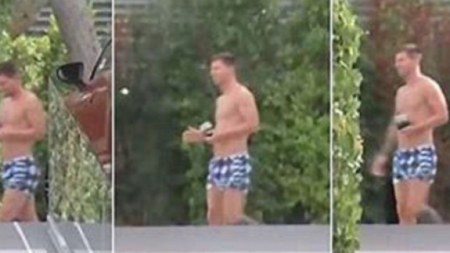 Lionel Messi a été aperçu chez lui à Barcelone (Source : capture Youtube)