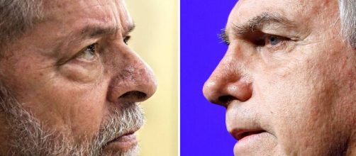 Lula amplia vantagem sobre Bolsonaro para 2022 (Fotomontagem)