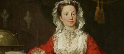 William Hogarth's portrait of Miss Mary Edwards (Image source:: Lidiya G/Flickr)