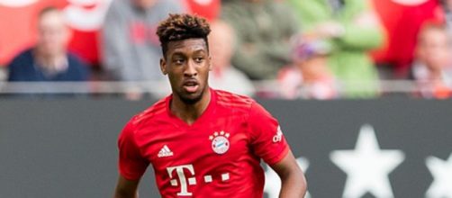 Kingsley Coman, centrocampista del Bayern Monaco.
