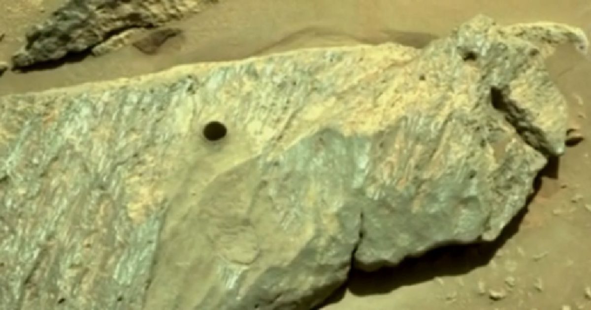 Nasas Mars Science Rover Perseverance Collects Samples Of Martian Rock