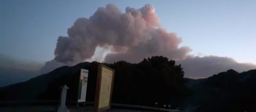 El fuego en Sierra Bermeja continúa en actividad pero ha sido controlado gracias a la lluvia que cayó ayer por la noche (@Plan_INFOCA))