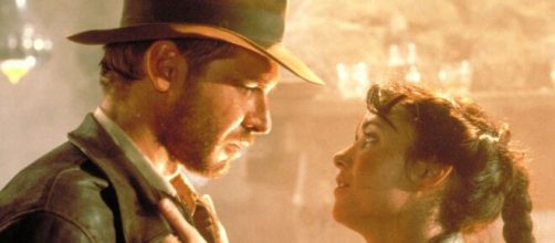 Harrison Ford nei panni dell'archeologo Indiana Jones nel primo capitolo della saga.