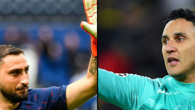 Donnarumma et Navas en concurrence au PSG. (crédit Twitter)