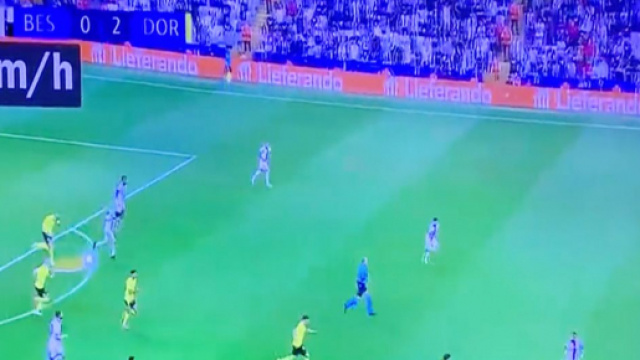 Erling Haaland en forme face au Besiktas (crédit Twitter)