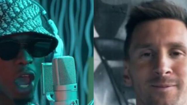 Messi et MHD se sont échangés quelques mots sur Instagram. (crédit Twitter)