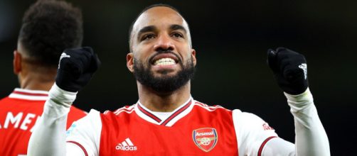 Alexandre Lacazette, attaccante dell'Arsenal.