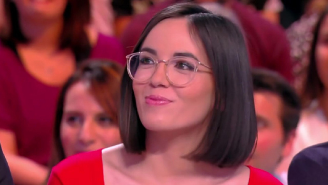 Agathe Auproux sur le plateau de TPMP. Source : capture d’écran C8.