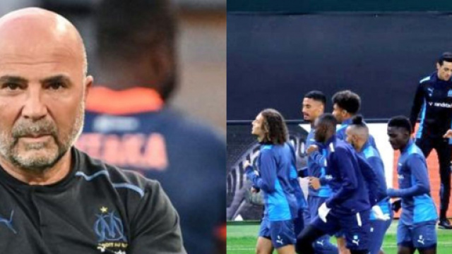 Sampaoli en froid avec certains joueurs du vestiaire marseillais. (crédit Twitter)