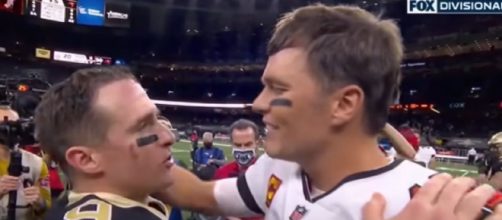Brady beat Brees and the Saints in the Divisional Round last season (Image source: NFL/YouTube)