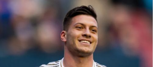 Luka Jovic, punta del Real Madrid.