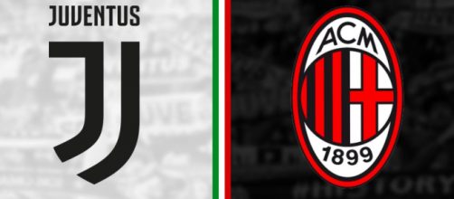 Juventus Milan, un classico del campionato di serie A.