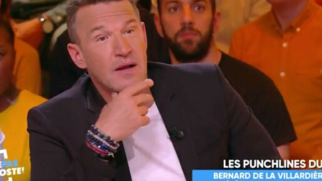 Le chroniqueur de TPMP Benjamin Castaldi. Source : capture d’écran C8.