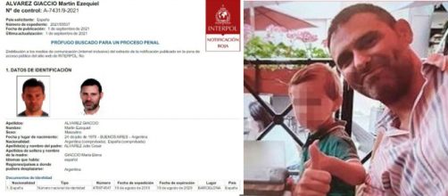 La orden de captura internacional del padre del niño asesinado en el hotel de Barcelona (Interpol)