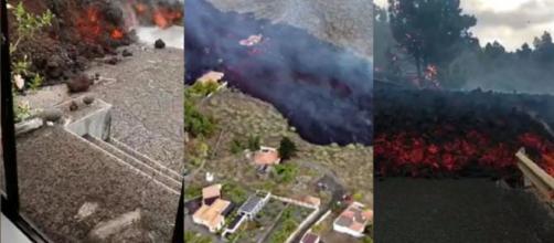 Imágenes de la lava en La Palma (RRSS)