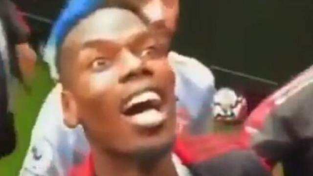 La réaction de Paul Pogba face aux insultes d’un supporter (capture YouTube)