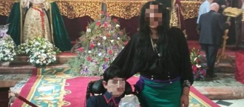 El menor discapacitado desaparecido con Macarena, su madre (RRSS)