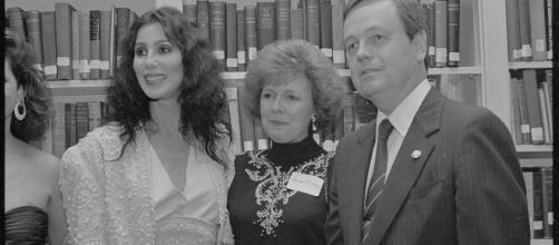 Bilbray with singer and actress Cher and his wife, Michaelene, in 1990 (Image source: Laura Patterson/Wikimedia Commons)