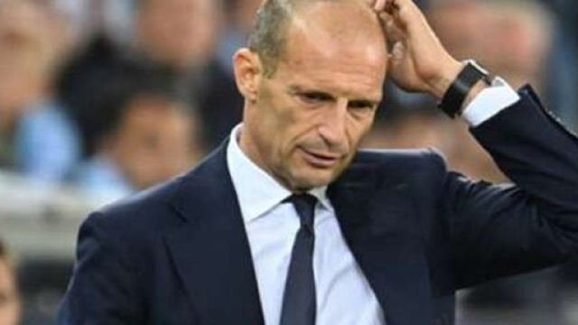 Allegri s'en prend violemment à ses joueurs (capture YouTube)