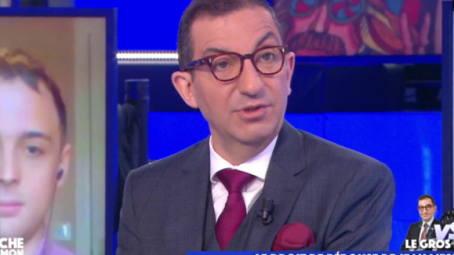 Jean Messiha descend Booba dans TPMP. Source : capture d’écran C8.