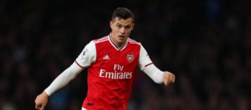 Granit Xhaka, centrocampista della nazionale svizzera.