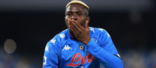 Victor Osimhen, centravanti del Napoli.