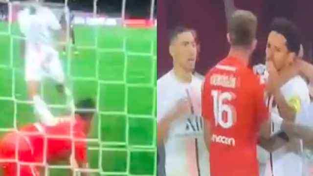 Mbappé a provoqué un début de bagarre face à Metz. (crédit Twitter)