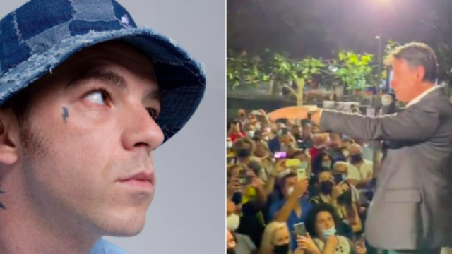 Salmo contesta i comizi di Giuseppe Conte.