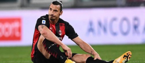 Zlatan Ibrahimovic, attaccante del Milan.