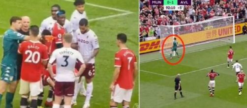 Emiliano Martinez trolle Cristiano Ronaldo (capture YouTube et montage photo)