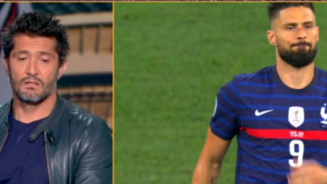 Lizarazu pense que Giroud a été sacrifié par Deschamps (capture YouTube et montage)