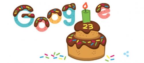 Google comemora 23 anos (Reprodução)
