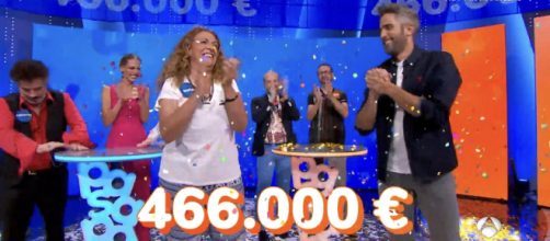 Sofía Álvarez consiguió 466.000 euros tras completar 'El Rosco'. (Imagen TV)