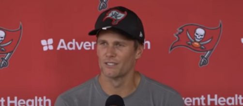 Brady played for the Patriots for 20 seasons (Image source: Tampa Bay Buccaneers/YouTube)