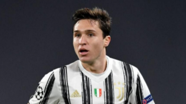 Federico Chiesa, centrocampista della Juventus.