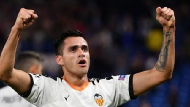 Maxi Gomez, punta del Valencia.