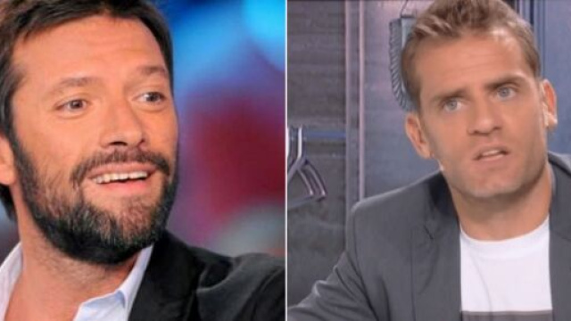 Julien Cazarre détruit Jérôme Rothen en direct (capture YouTube et montage photo)
