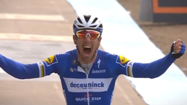 Philippe Gilbert, vincitore della Parigi Roubaix 2019.