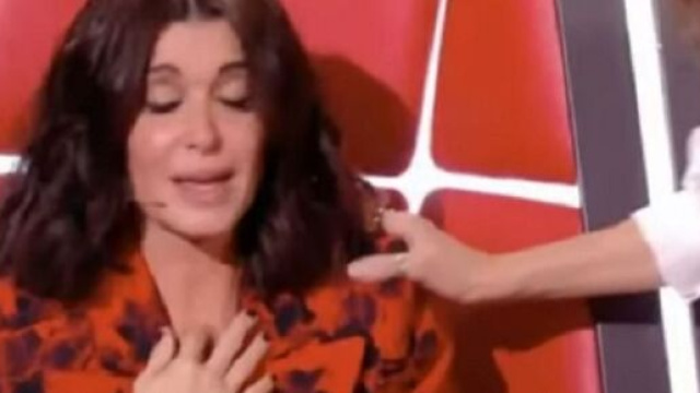 The Voice All Stars : Jenifer très choquée menace de partir lors du premier prime des cross-battles, source : capture d'écran TF1