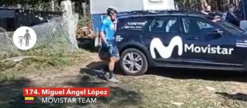 Il clamoroso ritiro di Miguel Angel Lopez nella penultima tappa della Vuelta Espana