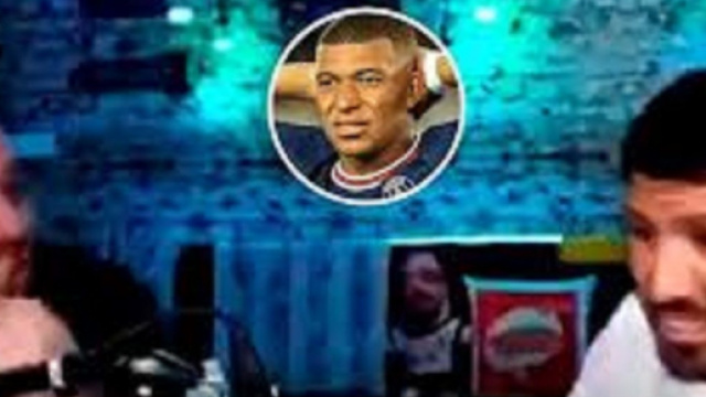 Sergio Agüero en a marre d'entendre parler d'Mbappé tous les jours (capture YouTube et montage photo)