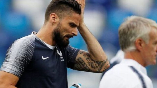 Didier Deschamps n'a pas pardonné à Olivier Giroud (capture YouTube)