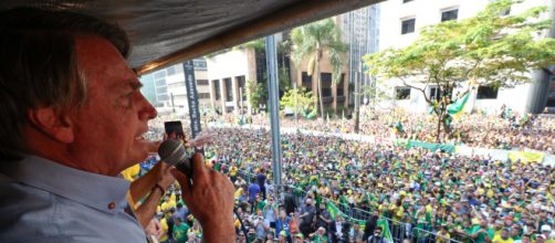 Bolsonaro participa de ato em São Paulo no 7 de Setembro (Isac Nóbrega/PR)