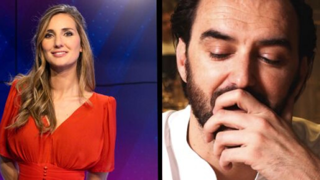 Marie Portolano fait déjà craquer ses collègues de M6 (capture YouTube et montage photo)