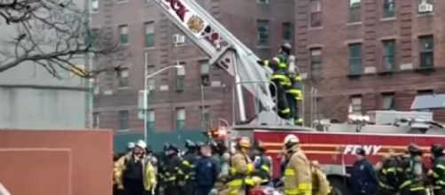 Nine children among 19 dead in New York apartment fire (Image source: ITV News)