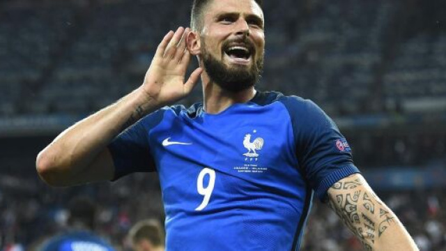 Olivier Giroud décide de ne pas suivre certains Bleus sur son nouveau compte Instagram - Source : capture d'écran, Twitter