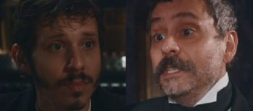 Nélio e Tonico em 'Nos Tempos do Imperador' (Fotomontagem/Reprodução/TV Globo)